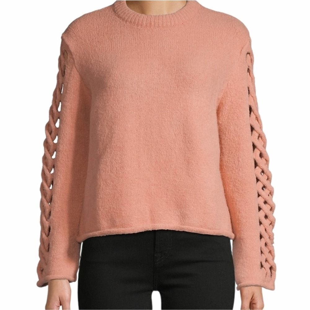 Avantlook Braided Pullover Sweater size Small‎